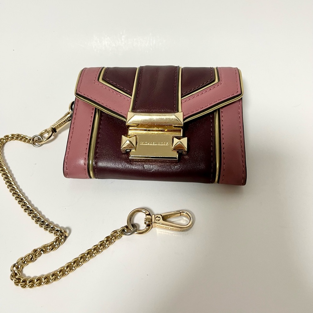 MICHAEL Michael Kors Multicolor Quilted Leather Whitney Compact Wallet